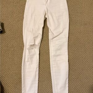 Blank NYC Women's White Skinny Jeans